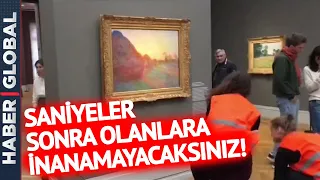 110 Milyon Dolarlık Sanat Eserine Şoke Eden Saldırı!