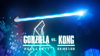 GODZILLA VS KONG - TRAILER MINECRAFT ANIMATION