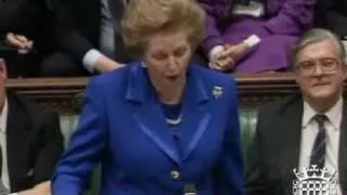 Margaret Thatcher's Last Performance as PM Part 1