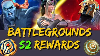 The Season 2 Rewards are here - 3 more Featured | Battlegrounds | Marvel Contest of Champions