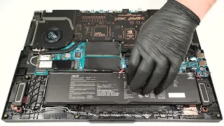 🛠️ How to open ASUS ROG Strix SCAR 17 G733 (2023) - disassembly and upgrade options