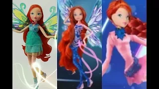 Winx Club- Bloom All Doll [Stop Motion] Transformations (Up To Onyrix)