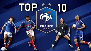 TOP 10 DES LÉGENDES DE L'ÉQUIPE DE FRANCE !