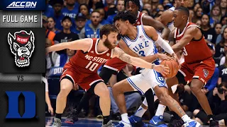 NC State vs Duke Full Game | 2019-20 ACC Men's Basketball