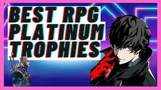 Top 5 BEST RPG Platinum Trophies To Have On PS4 - A Trophy Hunter's Thoughts