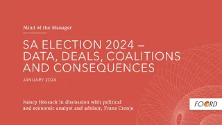 SA Election 2024 - Foord Webinar - January 2024