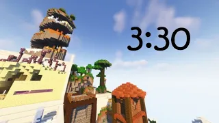 Parkour Pyramid Major Glitches% in 3:30 (World Record)