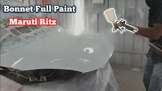 Bonnet Full Paint / Maruti Ritz / Car Tech Care