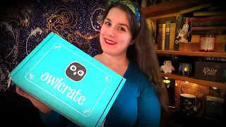 Owlcrate 🦴 DEATH TO THE UNDYING 🖤 April Unboxing🦉📚