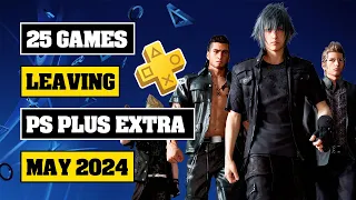 25 Games Leaving PS Plus Extra In May 2024 | GamingByte