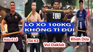 100KG KHÔNG TÌ ĐÙI - TÀI 3 ĐÁNH BẠI - VOI DAKLAK - KHƠN DỪA - HIẾU K LỒ