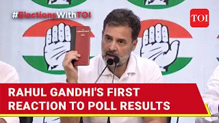 Rahul Gandhi's Big Declaration After 'INDIA' Upsets Modi-Led BJP | Watch