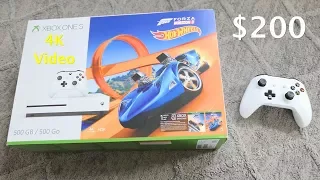 $200 Xbox One S - With Forza Horizon 3 Hot Wheels - Unboxing