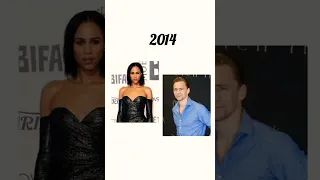 Tom Hiddleston & Zawe Ashton Evolution Over the Years #shorts #tomhiddleston #zaweashton