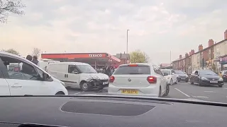 Road Rage Caught On Dash Cam  Bordesley Green Birmingham