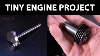 Making a Tiny Engine #3 Crankshaft & Cylinder Barrel