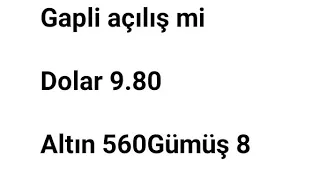 GAP li AÇILIŞ OLACAKMIŞ  DOLAR EURO ALTIN GÜMÜŞ BORSA TEMEL TEKNİK ANALİZ HAFTAYA BAKİS 25 EKİM 2021