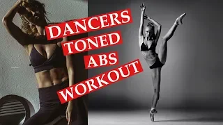 10 MIN TONED DANCERS ABS WORKOUT / TrainLikeaBallerina