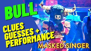 Bull Performance, Clues and Guesses - Masked Singer - Episode 11