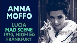 Anna Moffo - Donizetti: LUCIA DI LAMMERMOOR, Lucia mad scene, Frankfurt concert 1970