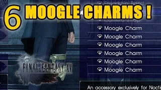 Final Fantasy XV - How To Get SIX Moogle Charms ( All Moogle Charms Location) FFXV