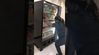 Guy Wins the Vending Machine Lottery