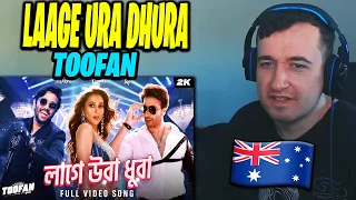 🇦🇺AUSTRALIAN REACTION Laage Ura Dhura (লাগে উরা ধুরা) | Toofan | Shakib Khan, Pritom, Mimi, Raihan