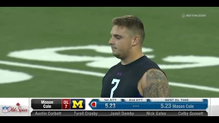 2018 NFL Scouting Combine Day 1: OL, RB, ST