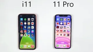 iPhone 11 vs 11 Pro - SPEED TEST 2024