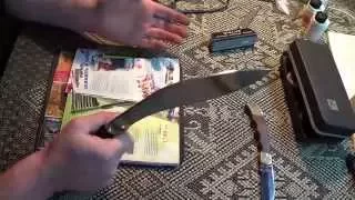 Старинный нож кукри-полировка клинка.
