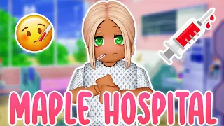 😷 Having *SURGERY* at MAPLE HOSPITAL 🩸