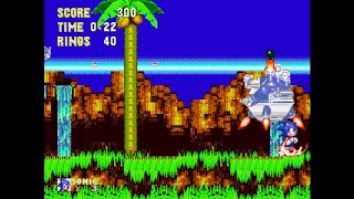 Sonic 3 & Knuckles - Angel Island 1 Sonic Speedrun in 0:46 [World Record]