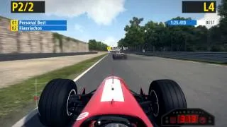 F1 2013 Classic Fastest Lap with 1999 Ferrari in Monza