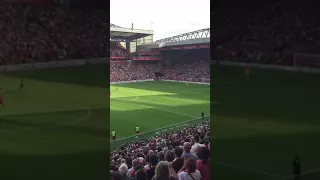 Mohammed Salah's goal vs Arsenal [From the stands]