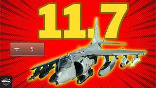 War Thunder Harrier GR.7 | Aim 9m at 11.7 is CRAZY
