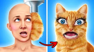 ASTUCES extrêmes pour mon Chat ! GADGETS de TRANSFORMATION top sur TikTok par LALAL'R Games