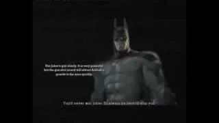 Batman Arkham Asylum Game Over Batman