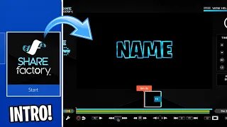 How to Make A CLEAN INTRO ON SHAREFACTORY (IN JUST 5 MINS)