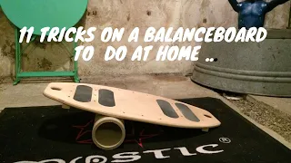 11 Tricks on a balance board to do at home :)