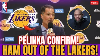 HAM FIRED! LAKERS CONFIRM NEW COACH! LOS ANGELES LAKERS