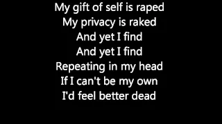 Alice in Chains- Nutshell (lyrics)