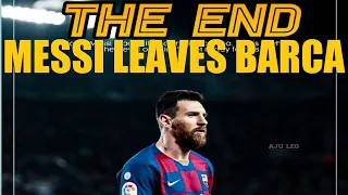 OFFICIAL LIONEL MESSI LEAVES FC BARCELONA AS FREE AGENT