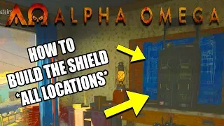 ALPHA OMEGA SHIELD TUTORIAL *ALL LOCATIONS* (ALPHA OMEGA DLC 3 ZOMBIES)