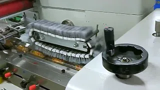 Tutorial how to adjust pillow pack sealing part for flow wrapper equipment