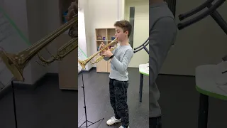 Готовимся к новым конкурсам #trumpet #jazz #труба #джаз