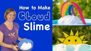 Make Fluffy DIY Cloud Slime | Easy Slime Recipe | Fun for Kids