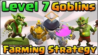 Gold and Elixir Farming | Dark Elixir Farming | GoblinKnife Attack | TH7 | 2017 Update