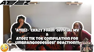 ATEEZ- 'CRAZY FORM' OFFICIAL MV & ATEEZ COMPILATION REACTION!!!!!!❣️🤭😵😍