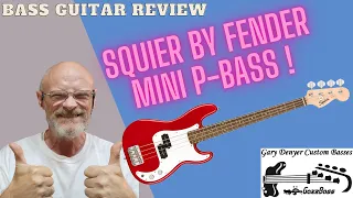 Bass Guitar Review - Squier By Fender Mini P-Bass!