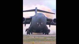 AMAZING C-17 GLOBEMASTER III TAKEOFF